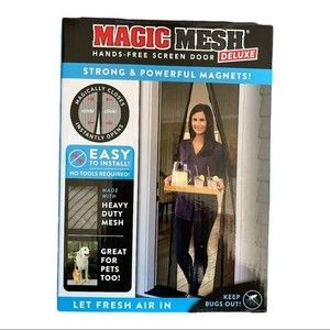 Magic Mesh Hands Free Screen Door